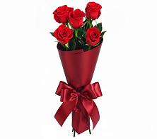 Букет 5 Красных роз Эдлесс Лав в Прохоровке