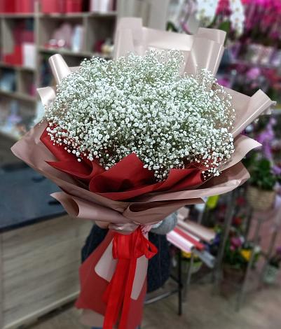 Букет цветов из: Гипсофила в Прохоровке