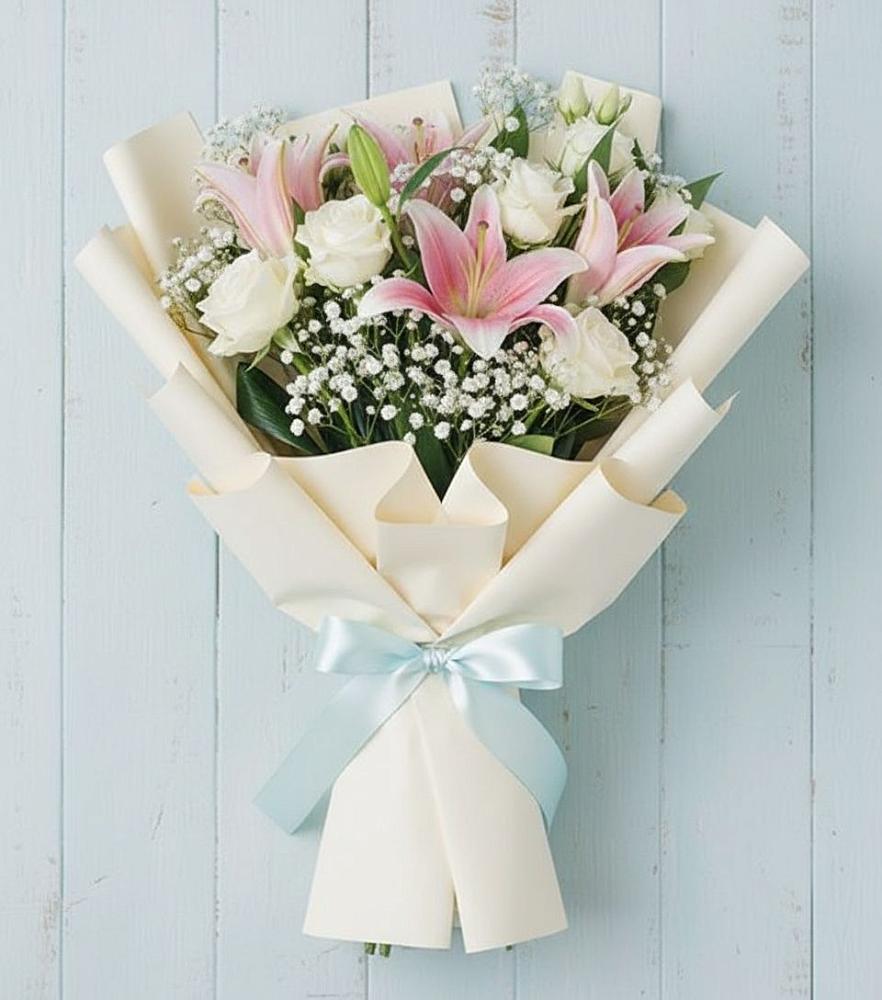 Букет цветов из: Лилии в Прохоровке