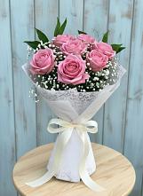 Букет цветов из:  Розы в Прохоровке