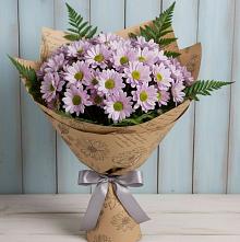 Букет цветов из:  Хризантемы #REPLACE_PRED# Прохоровке