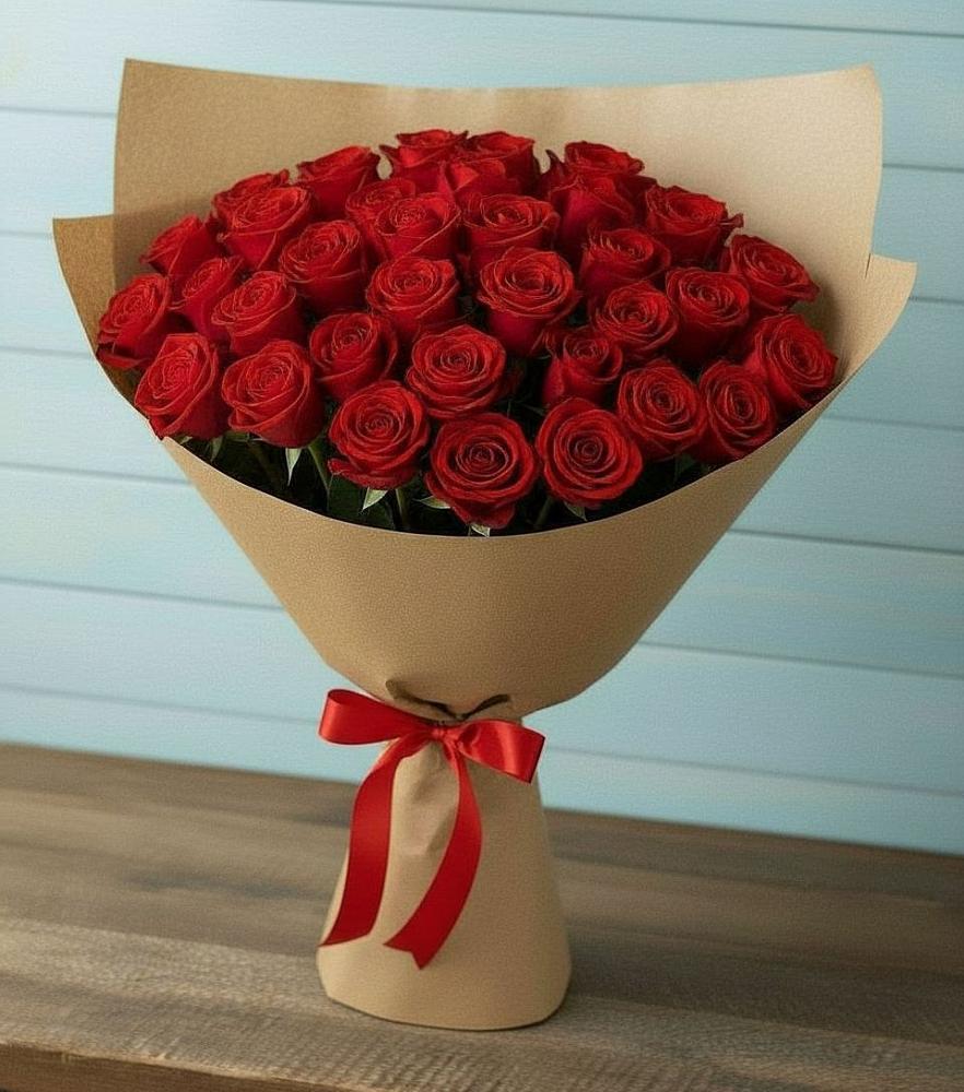 Букет Красные розы Милано в Прохоровке
