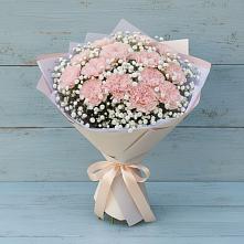 Букет цветов из:  Гвоздики в Прохоровке