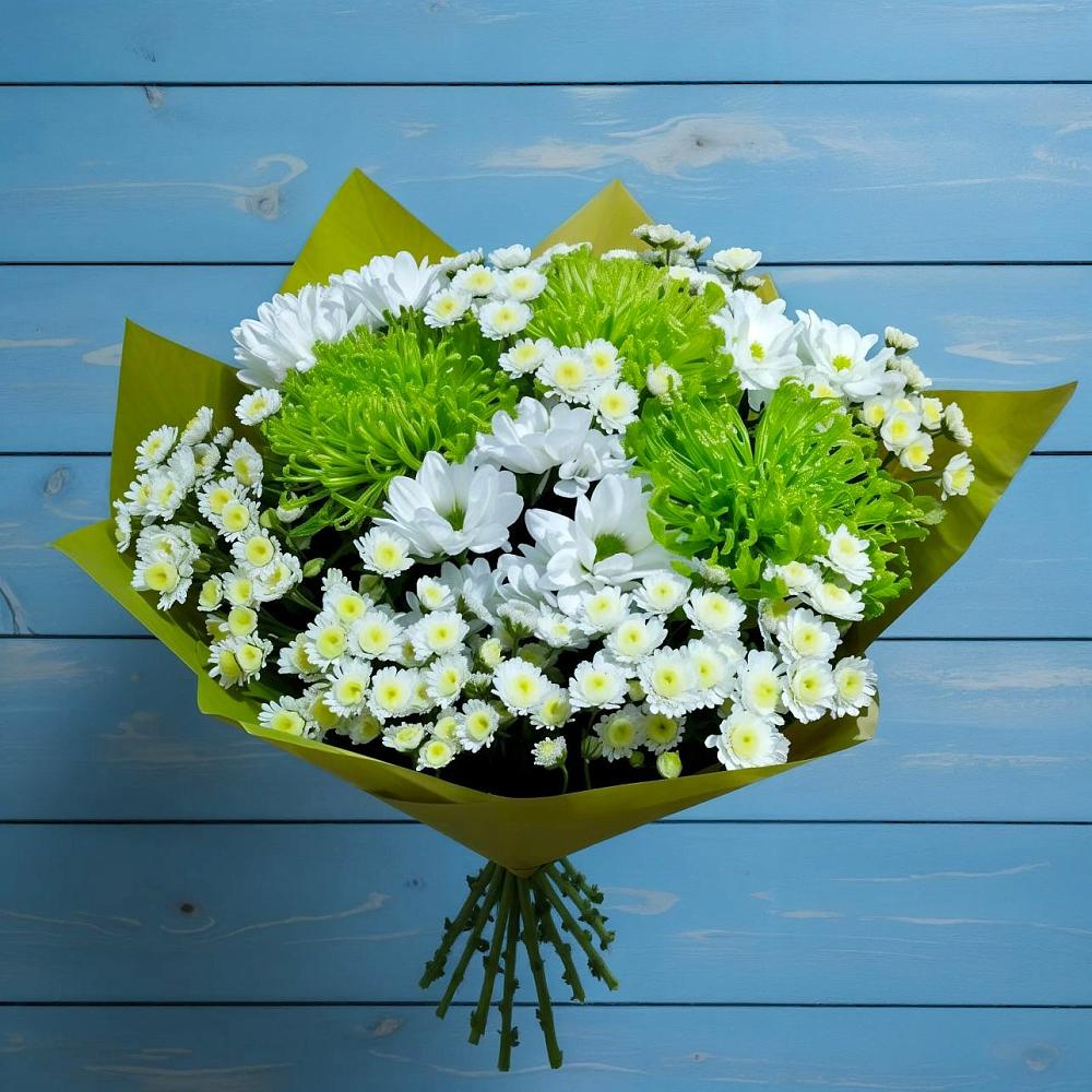 Букет цветов из: Хризантемы в Прохоровке