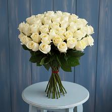 Букет 51 Белая роза Эдлесс Лав #REPLACE_PRED# Прохоровке