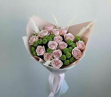 Букет цветов из:  Розы и Хризантемы в Прохоровке
