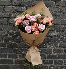 Букет цветов из:  Розы в Прохоровке