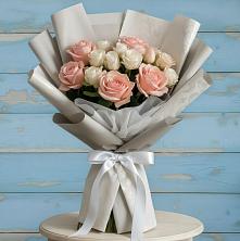 Букет цветов из:  Розы в Прохоровке