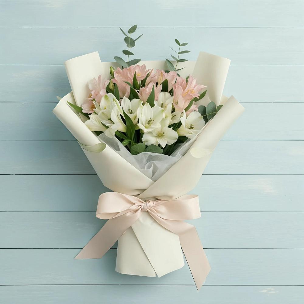 Букет цветов из: Альстромерии в Прохоровке