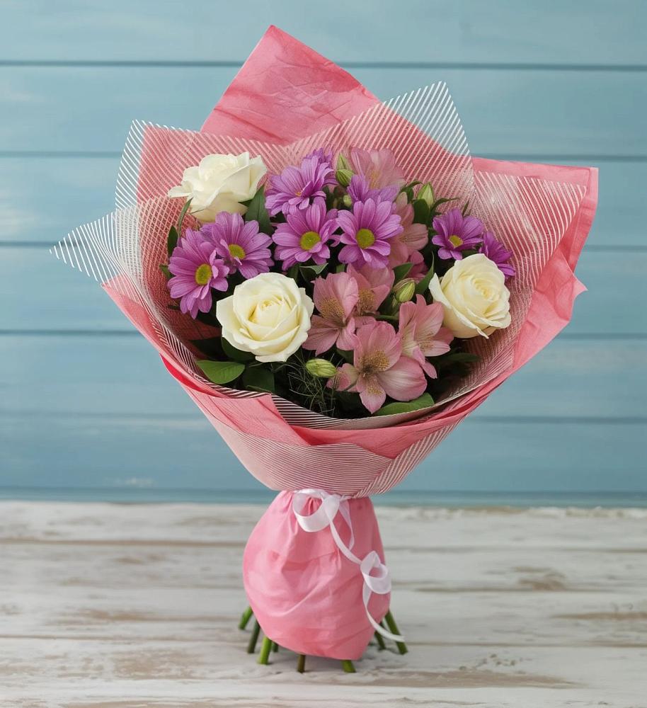 Букет цветов из: Герберы в Прохоровке