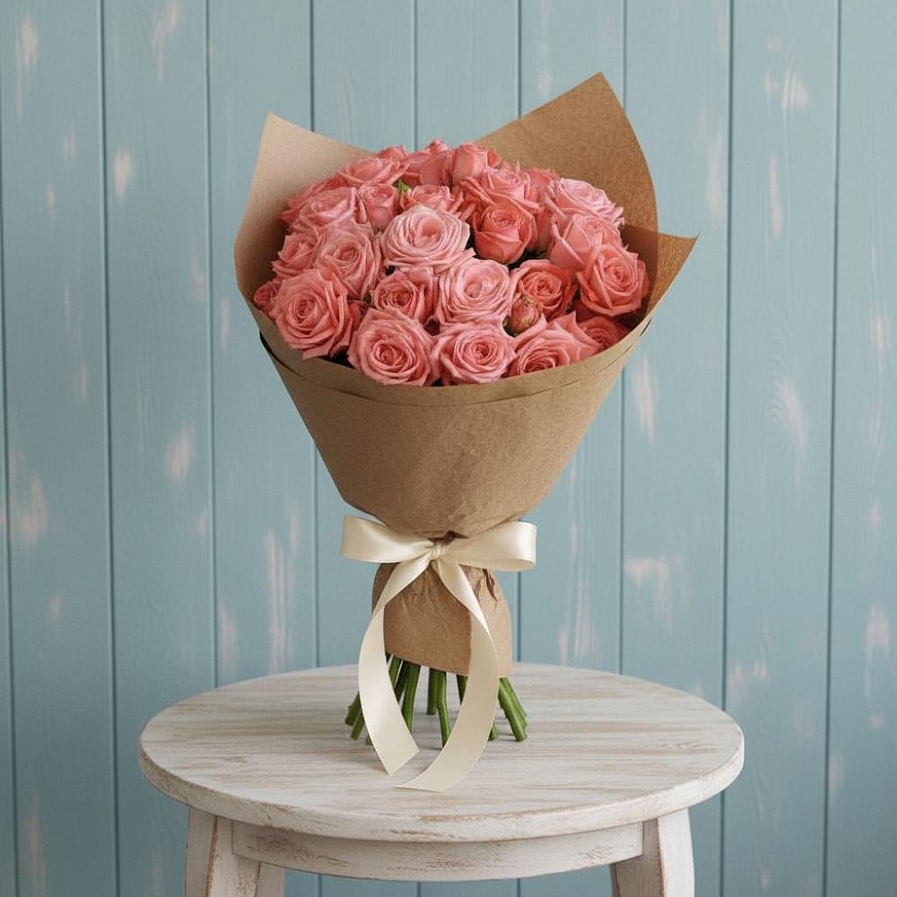 Букет цветов из: Розы в Прохоровке