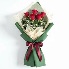 Букет цветов из:  Розы в Прохоровке