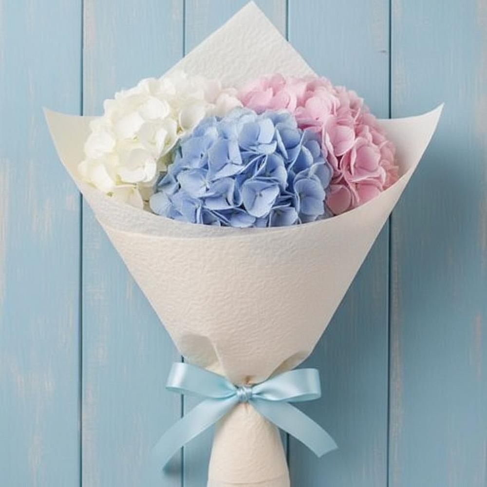 Букет цветов из: Гортензия в Прохоровке